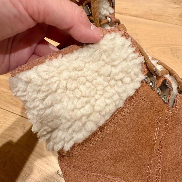 Marc Fisher Isalia Shearling Hiker Boots | Size 7 - Picture 7 of 7